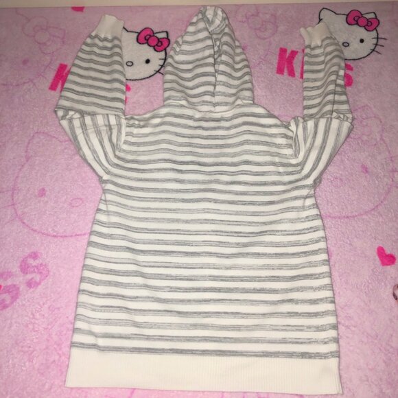 indie sleaze emo button up cardigan hoodie sweater - Picture 8 of 8